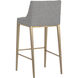 Dionne 40.75 inch Monument Pebble Barstool
